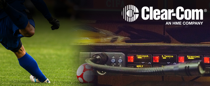 Clear-Com VシリーズパネルがFIFAコンフェデレーションズカップの放送をサポート