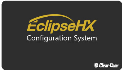 Clear-Com EHX Configuration Software