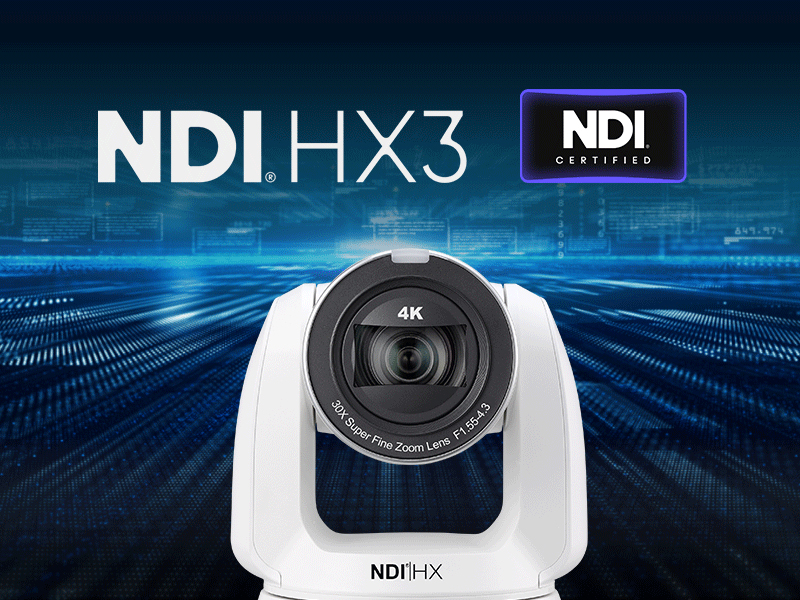 NDI HX3テクノロジー