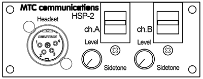 HSP-2　2chヘッドセットステーション