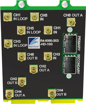 R4-6060-3x3-HD-10G リアパネル図