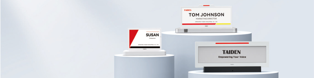 TAIDEN E-ink電子ネームプレート