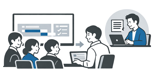 プロジェクト会議・定例会議で議事録とタスク管理を自動化