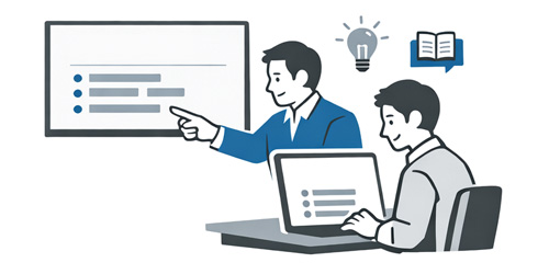 業務引継ぎ・人材育成を効率化