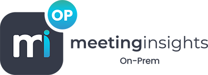 Meeting Insights On-Prem